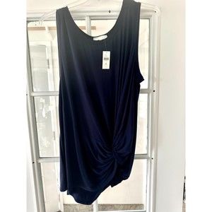 NWT-Anthropologie Eri + Ali Faux Wrap Tank Size